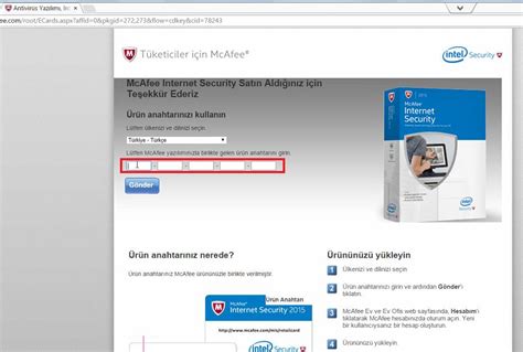 mcafee giriş.
